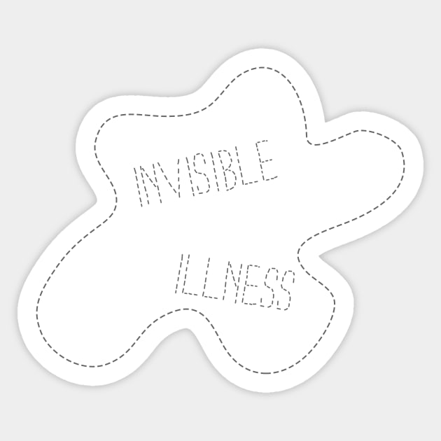 Invisible Illness Sticker by nochi